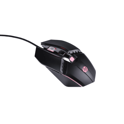 HP M270 Backlit USB Wired Gaming Mouse with 6 buttons,4-speed Customizable 2400 DPI