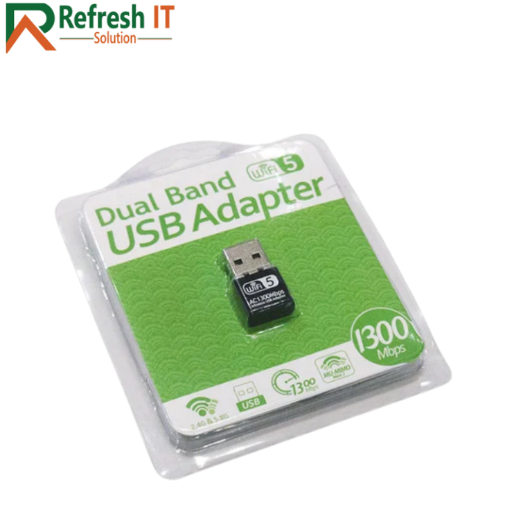 Buy 1300mbps dual band wifi 5 usb adapter