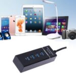 USB 3.0 High Speed 4Port Hub For Pendrive, Keyboard &Mouse, Printer, Card Rader, Speaker, Camera, TV Mobile Moblie,