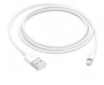 Lightning to USB Cable for Fast Charging and Data Sync, Durable Design, 1m Length, Compatible with iPhone, iPad and Apple Devices