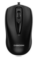 Digicom Wired Optical -W10 Mouse(Black) - Image 2