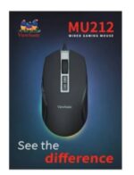 The ViewSonic MU212 Wired Gaming Mouse is a high-performance gaming mouse designed for precision and comfort