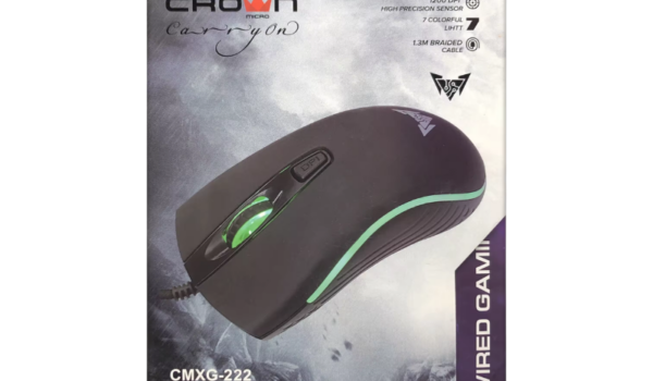 CROWN CMXG-222 HUNTER Wired Gaming Mouse