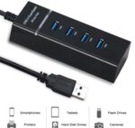 USB 3.0 High Speed 4Port Hub For Pendrive, Keyboard &Mouse, Printer, Card Rader, Speaker, Camera, TV Mobile Moblie, - Image 3