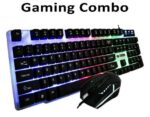 Hi-Tech HTI 200 RGB Gaming Keyboard Mouse Combo Set Wired
