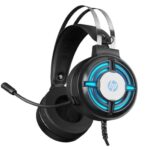 HP H120 USB 2 Pin Gaming Headset with Mic Control (Black)